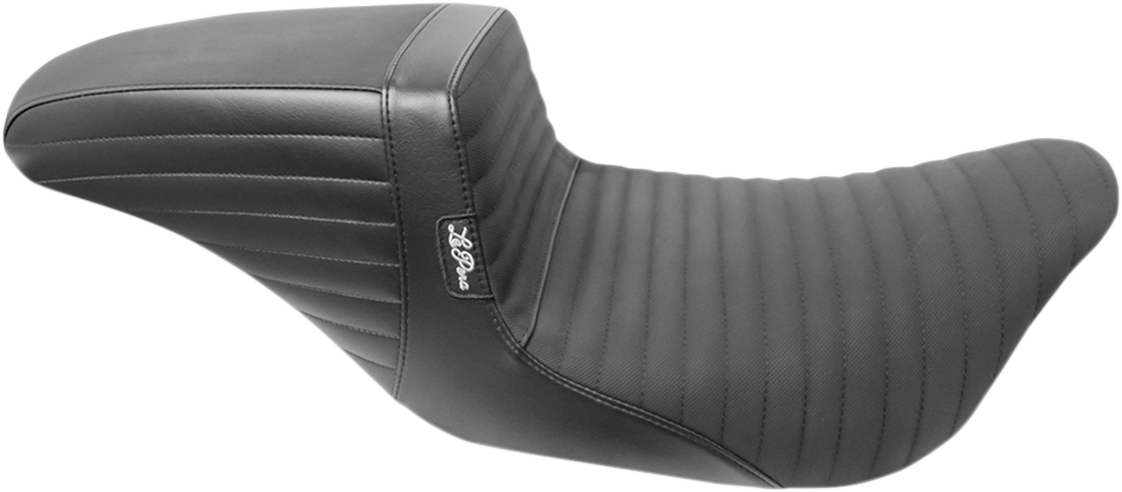 Le Pera Kickflip Pleated Gripp Tape Seat for 2008-2024 Harley Touring LK-597PTGP
