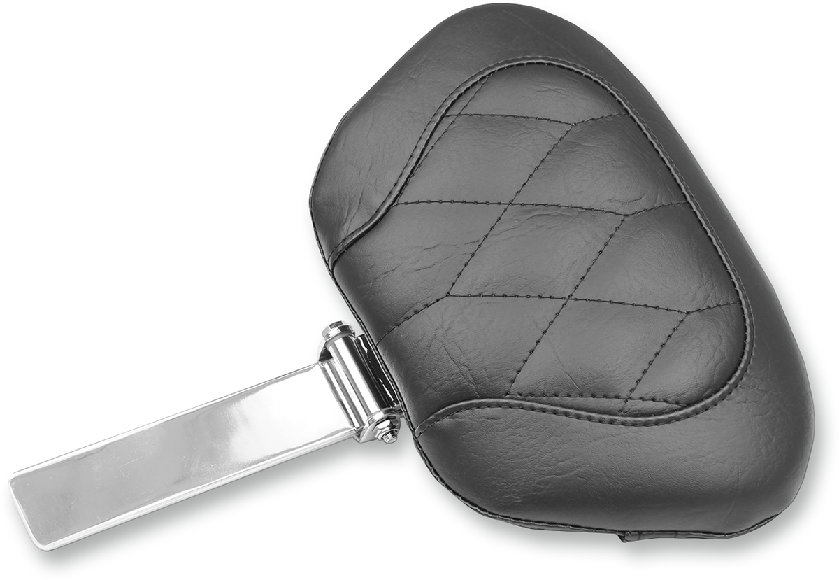 Mustang Black Diamond Heated 2-Up Seat & Backrest 2015-2024 Indian Roadmaster