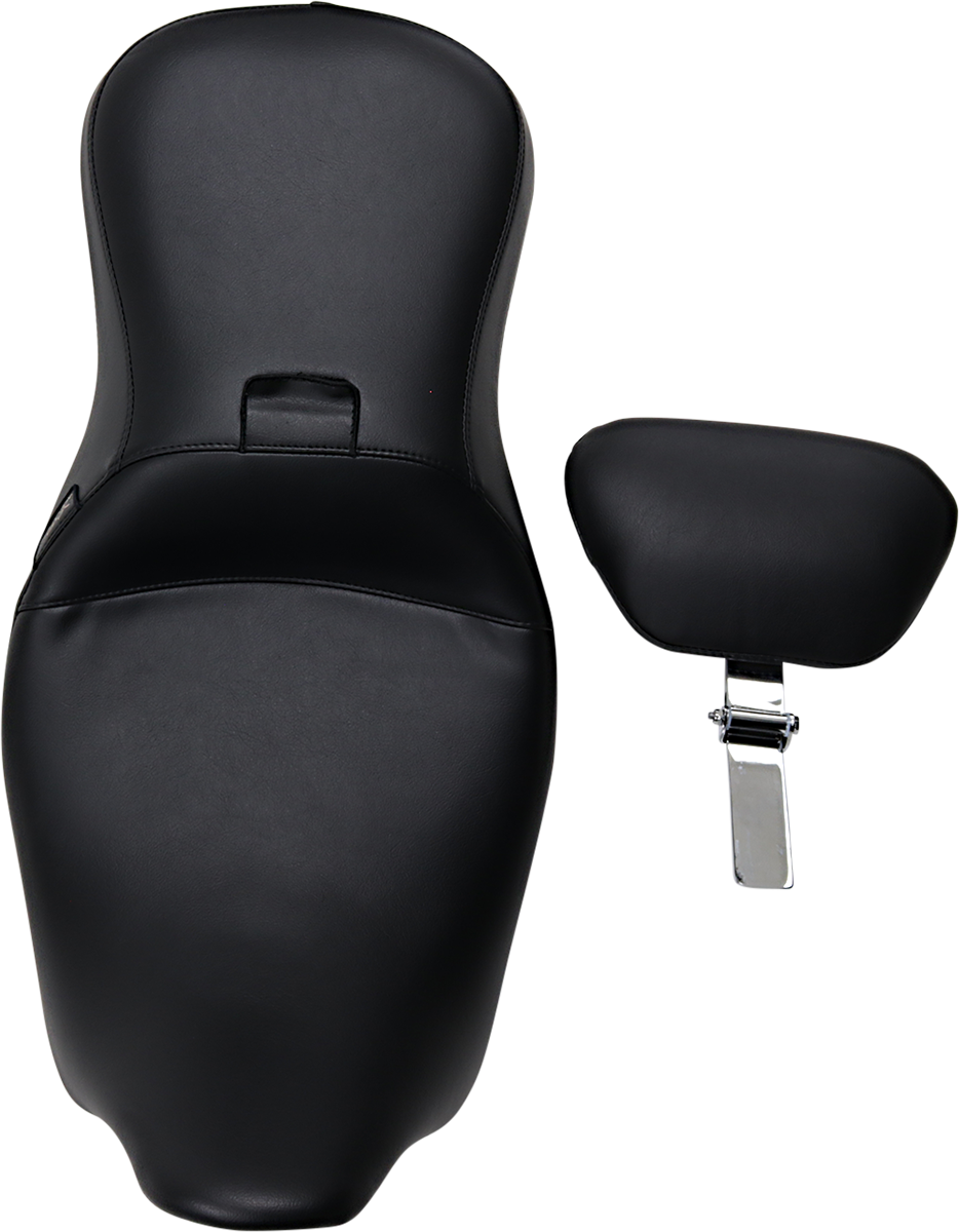 Le Pera Outcast Smooth Seat & Backrest fits 2008-2024 Harley Touring LK-997BR