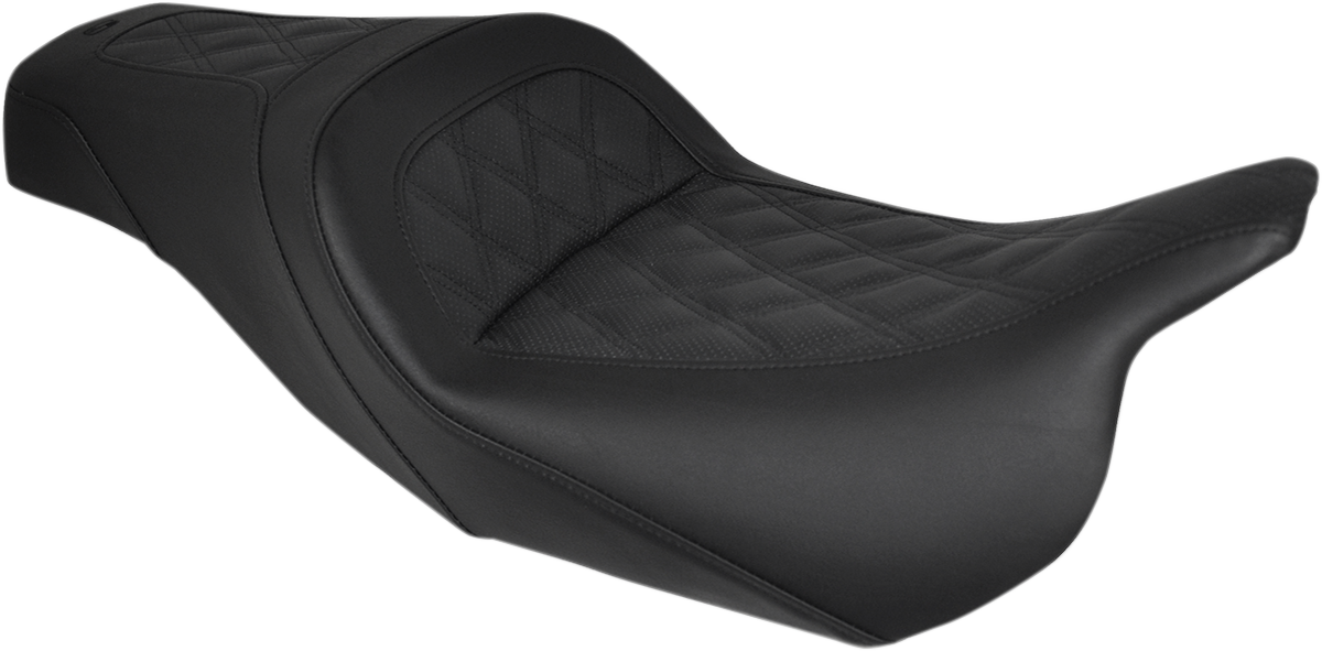 Saddlemen Slim Gel Motorcycle Seat fits 2008-2024 Harley Touring Street Glide
