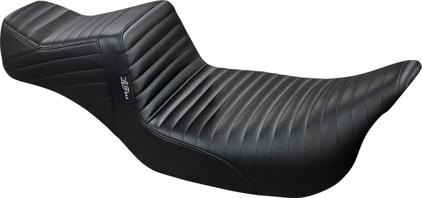 Le Pera Tailwhip Pleated Daddy Long Leg Seat 2008-2024 Harley Touring LK-587DLPT