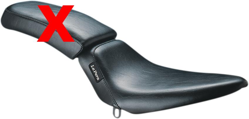 Le Pera Bare Bones Solo Seat fits 1964-1984 Harley Davidson Dyna Touring LN-002
