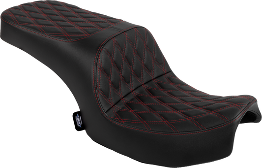 Drag Specialties Freedom Red Diamond Seat fits 20-25 Indian Challenger Chieftain
