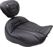 Mustang Deluxe Touring Solo Seat & Backrest for 2023-26 Harley Street Road Glide