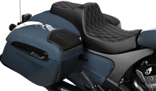 Drag Specialties Predator III Silver Diamond Seat fits 2020-25 Indian Challenger