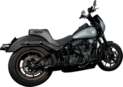 Slyfox Highnoon Classic Stitch Seat fits 2018-2025 Harley Softail Low Rider FLSB