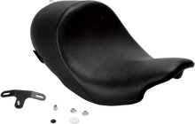Danny Gray Black Leather Speedcradle Solo Seat 2008-2025 Harley Touring FLHR