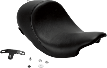 Danny Gray Black Leather Speedcradle Solo Seat 2008-2024 Harley Touring FLHR