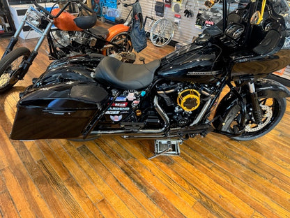 Mustang Vintage Stitched Solo Seat fits 2008-2024 Harley Davidson Touring 76027