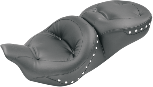 Mustang Regal Ultra Tour Studded Seat fits 2008-2024 Harley Touring 76037