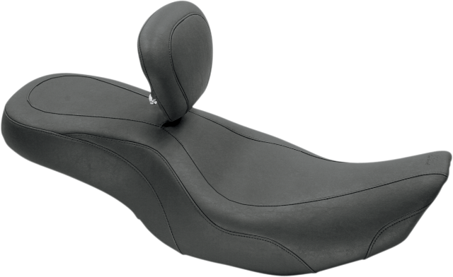 Mustang Wide Tripper Seat & Backrest for 1997-2007 Harley Road King Street Glide