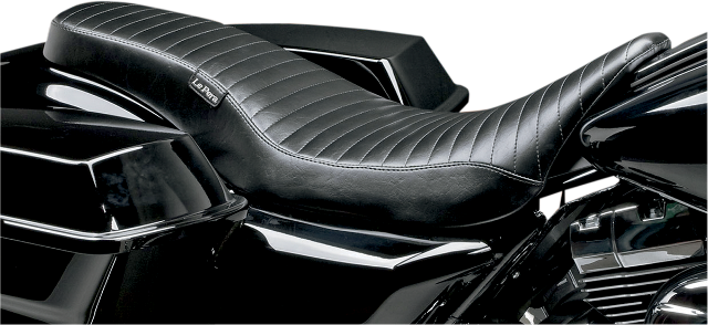 Le Pera Cobra Full-Length Seat 2008-23 Harley Touring Street Electra Road Glide
