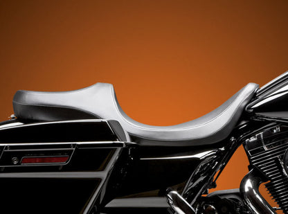Le Pera Super Villain Smooth Seat for 2008-2024 Harley Davidson Touring LK-817SV