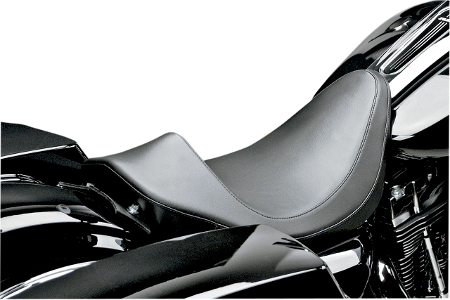 Le Pera Villain Smooth Solo Seat fits 2008-2024 Harley Touring Models LK-807
