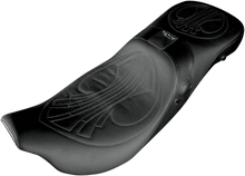 Danny Gray Black Vinyl Airhawk Weekday Seat 2008-2025 Harley Touring FLHR FLHX