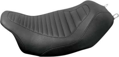 Mustang Tripper Tuck & Roll Solo Seat fits 2008-2024 Harley Touring 76713