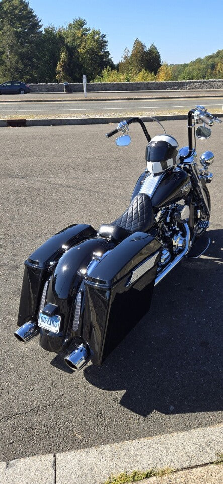 Le Pera Bare Bones Diamond Solo Seat fits 2008-2024 Harley Touring LK-005DM