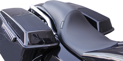Le Pera Silhouette Seat 2008-2024 Harley Touring w/ Bagger Nation Stretched Tank