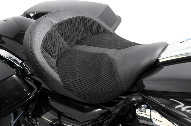 Danny Gray BigIST Air Solo Seat fits 2008-2024 Harley Touring FLHR FLHX