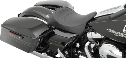 Drag Specialties Solo Backrest Receptacle Seat fits 2008-2024 Harley Touring