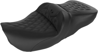 Saddlemen RoadSofa Lattice Gel Seat 1997-2007 Harley Touring Road King FLHR FLHX