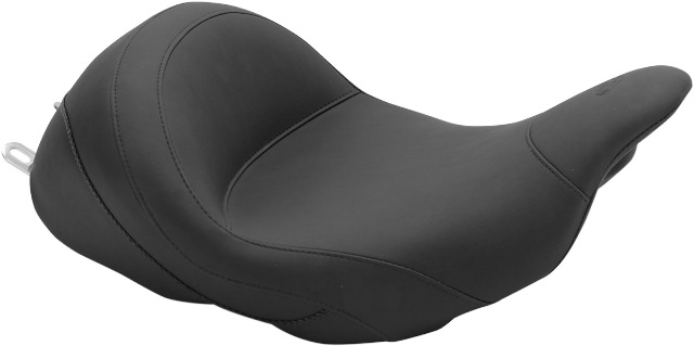 Mustang Lowdown Vintage Solo Seat for 2008-2024 Harley Davidson Touring 76078