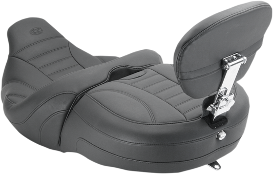 Mustang Vintage Touring Forward Seat & Backrest for 2015-2021 Harley Freewheeler