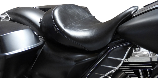 Le Pera Aviator Up Front Smooth Solo Seat for 2008-2024 Harley Touring LKU-017