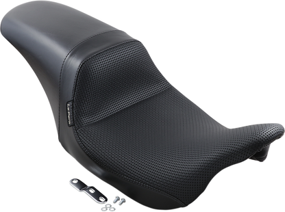 Le Pera Daytona Basketweave Seat 2008-23 Harley Touring Electra Road Glide King