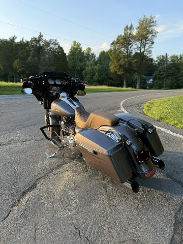 Saddlemen Step-Up Brown Gelcore Seat for 2008-2024 Harley Touring FLTRU FLHXXX