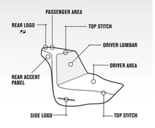Saddlemen Step-Up Brown Rear Lattice Stitch Seat for 2008-2025 Harley Touring