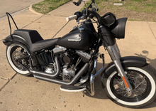 Saddlemen Step Up Lattice Gel Seat for 2011-2017 Harley Softail Slim Blackline