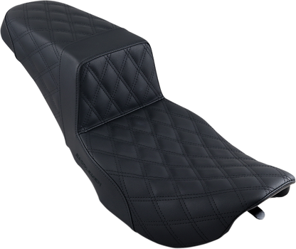 Saddlemen Black Step-Up Lattice Seat for 1997-2007 Harley Touring FLHX FLHR