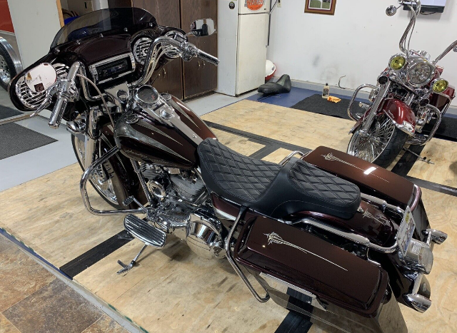 Drag Specialties Predator III Diamond Stitch Seat fits 1997-2007 Harley Touring