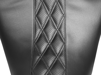 Le Pera Maverick Diamond Inlay Seat fits 2008-2024 Harley Touring LK-957HR2