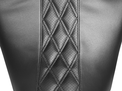 Le Pera Outcast GT-2 Diamond Inlay Seat fits 2008-2024 Harley Touring LK-987GT2