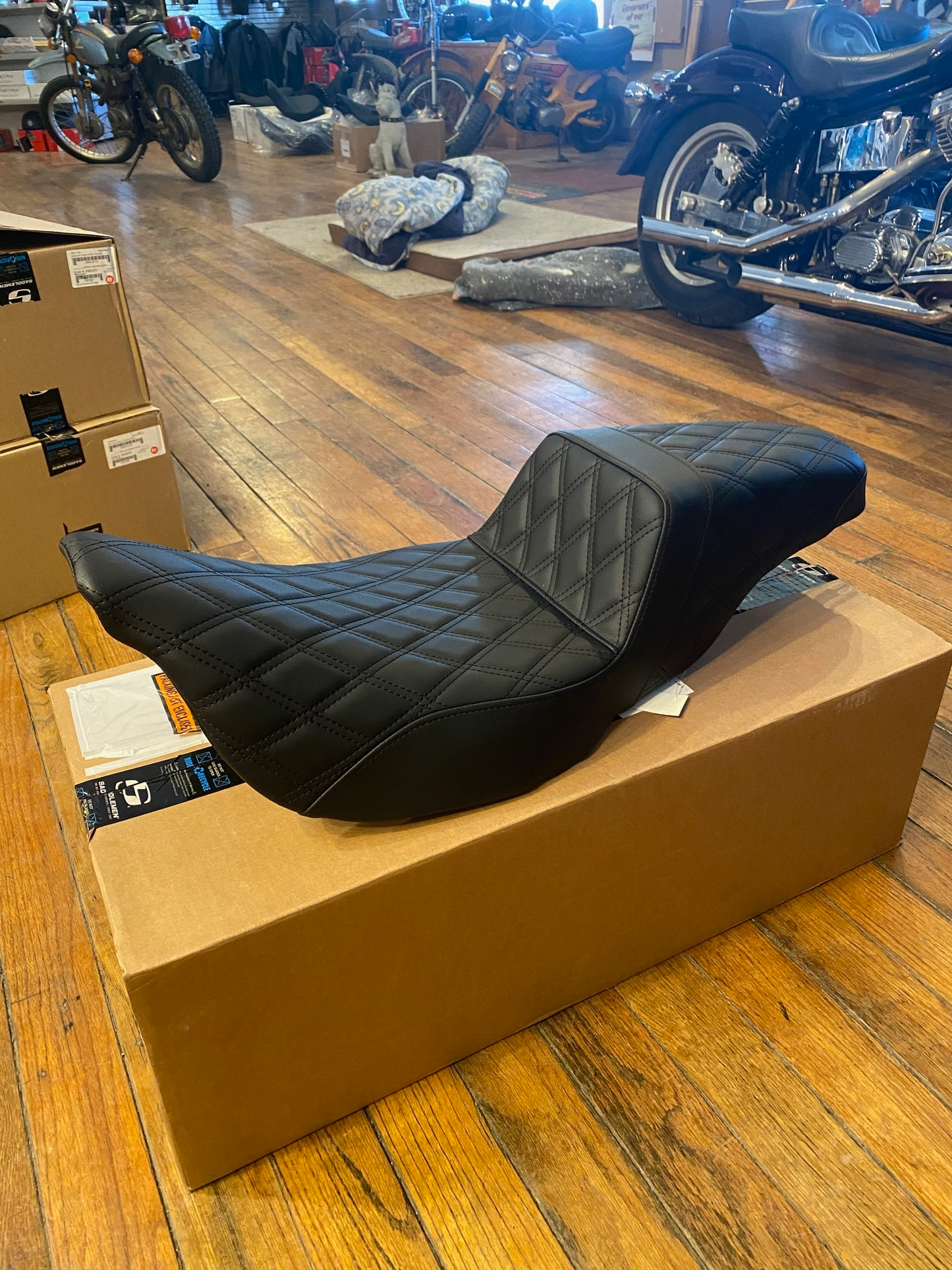 Saddlemen Step-Up Extended Reach Gel Seat for 2008-2024 Harley Touring FLHX