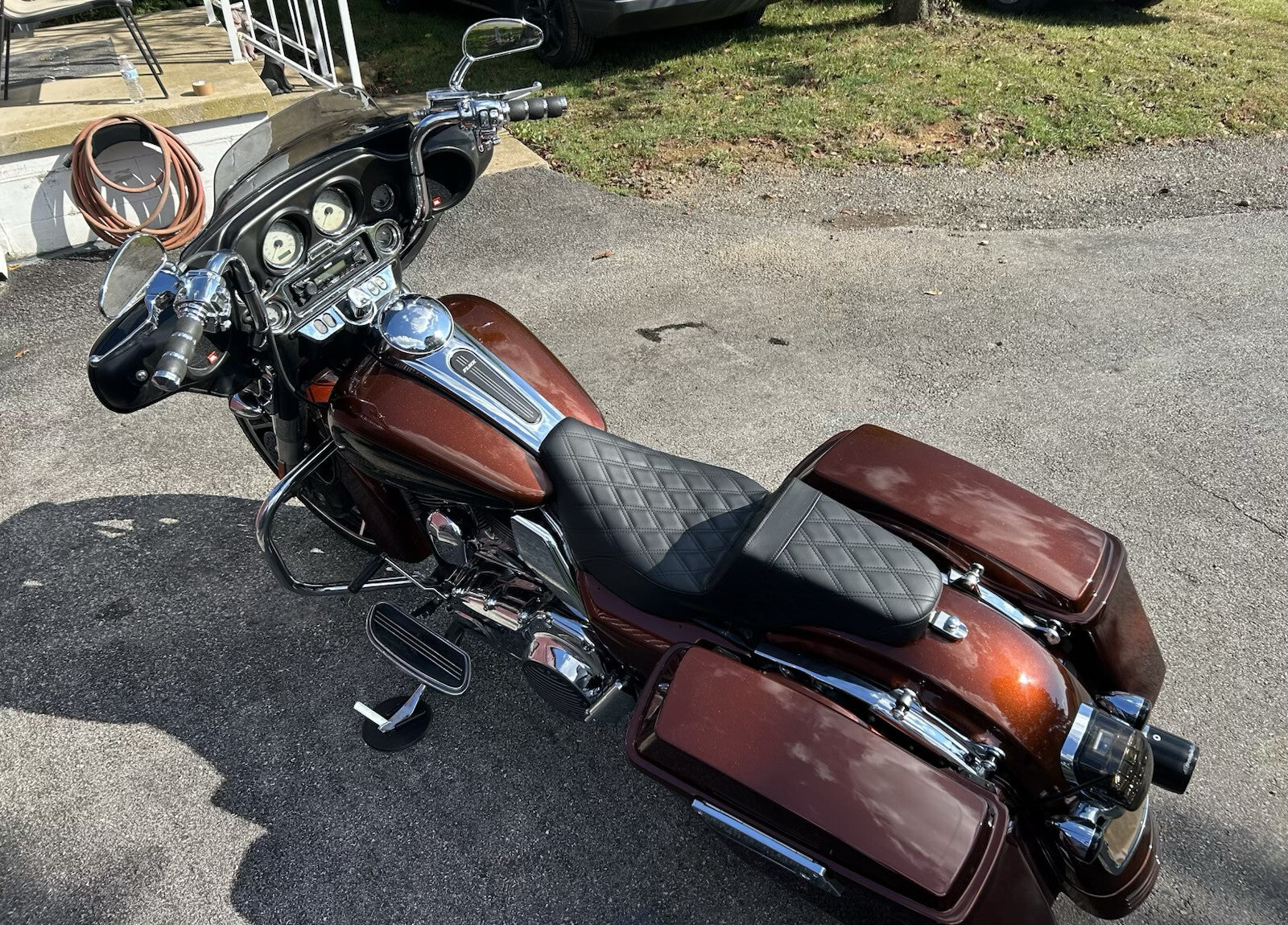 Saddlemen Step-Up Extended Reach Gel Seat for 2008-2024 Harley Touring FLHX