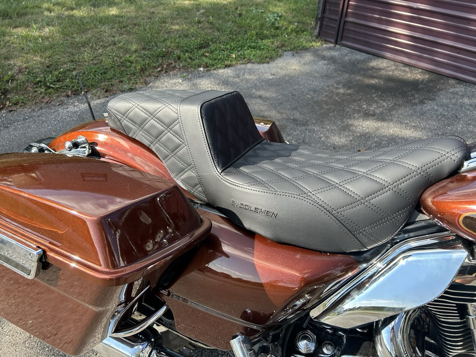 Saddlemen Step-Up Extended Reach Gel Seat for 2008-2024 Harley Touring FLHX