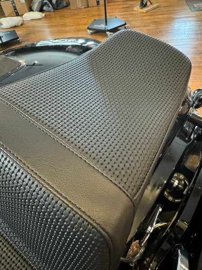 Le Pera Tailwhip Basketweave Seat for 2008-2024 Harley Davidson Touring LK-587BW