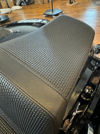 Le Pera Tailwhip Basketweave Seat for 2008-2024 Harley Davidson Touring LK-587BW