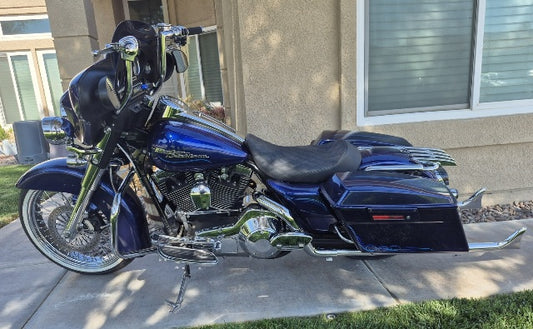 Saddlemen Renegade LS Black Solo Seat fits 1997-2007 Harley Touring FLHX FLHR