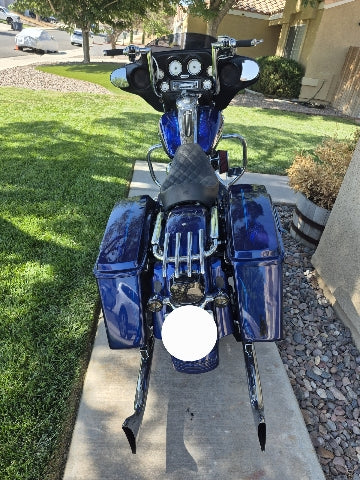 Saddlemen Renegade LS Black Solo Seat fits 1997-2007 Harley Touring FLHX FLHR