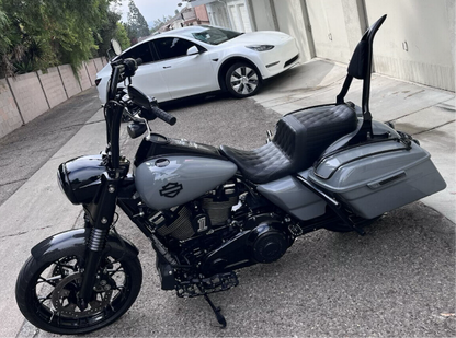 Le Pera Tailwhip Up Front Diamond Seat fits 2008-2024 Harley Touring LKU-587DD