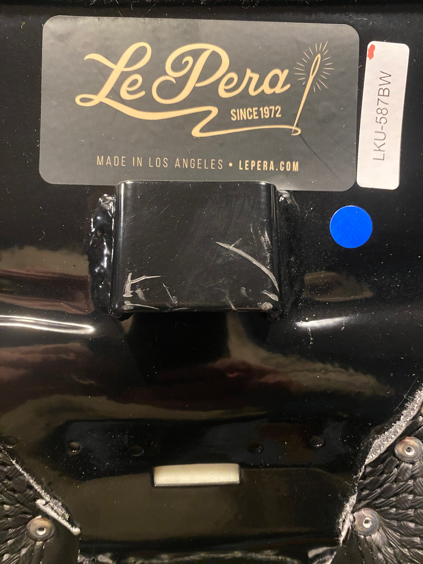 Le Pera Tailwhip Up Front Basketweave Seat for 2008-24 Harley Touring LKU-587BW