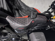 Saddlemen SDC Pro Series Red Lattice Seat & Backrest fits 2008-25 Harley Touring