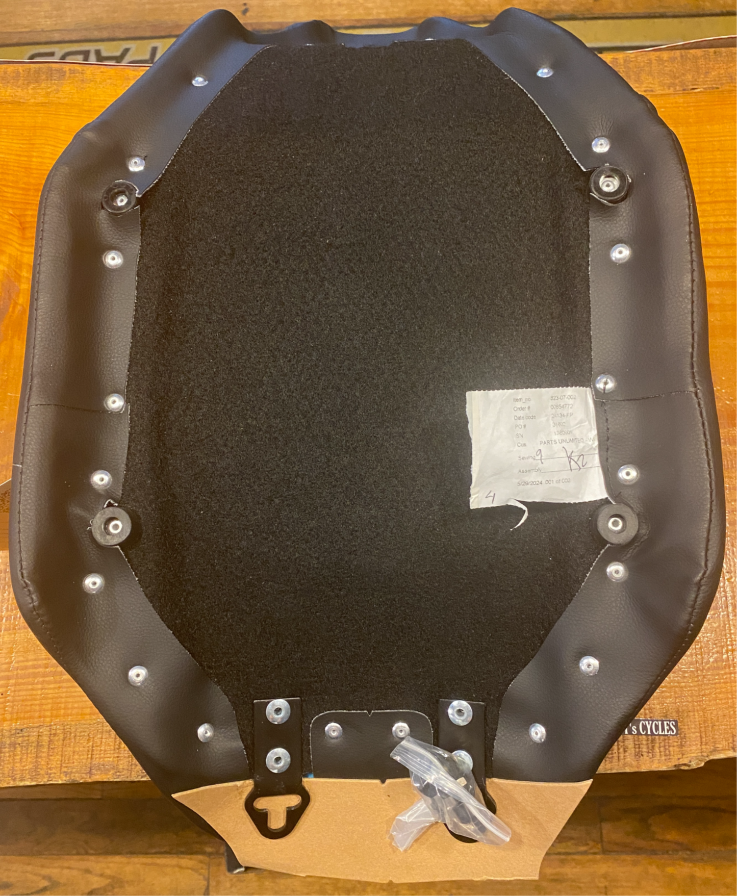 Saddlemen Renegade Smooth Solo Gel Seat for 2023-2025 Harley Touring FLHX FLTR