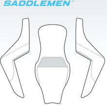 Saddlemen Roadsofa White Honeycomb Stitch Gel Seat for 2023-2026 Harley Touring