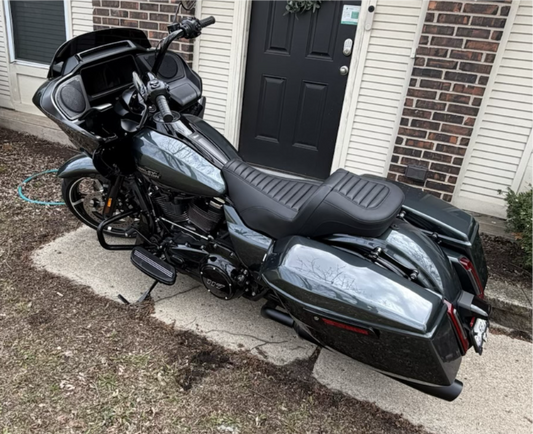 Saddlemen Roadsofa Extended Tall Reach Gel Seat for 2023-2026 Harley Touring