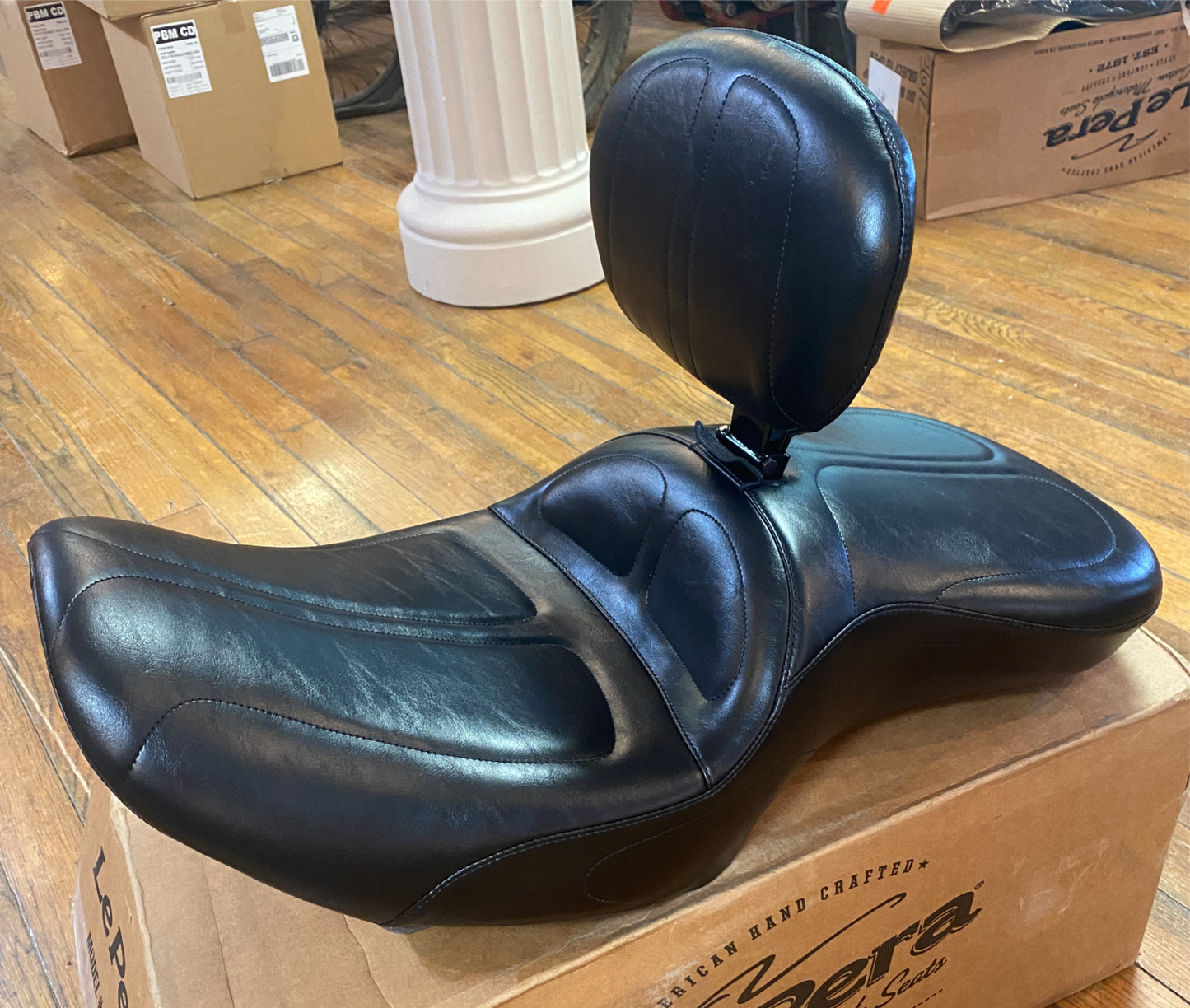 Le Pera Maverick Stitched Seat & Backrest fits 2023-2025 Harley Touring FLTR